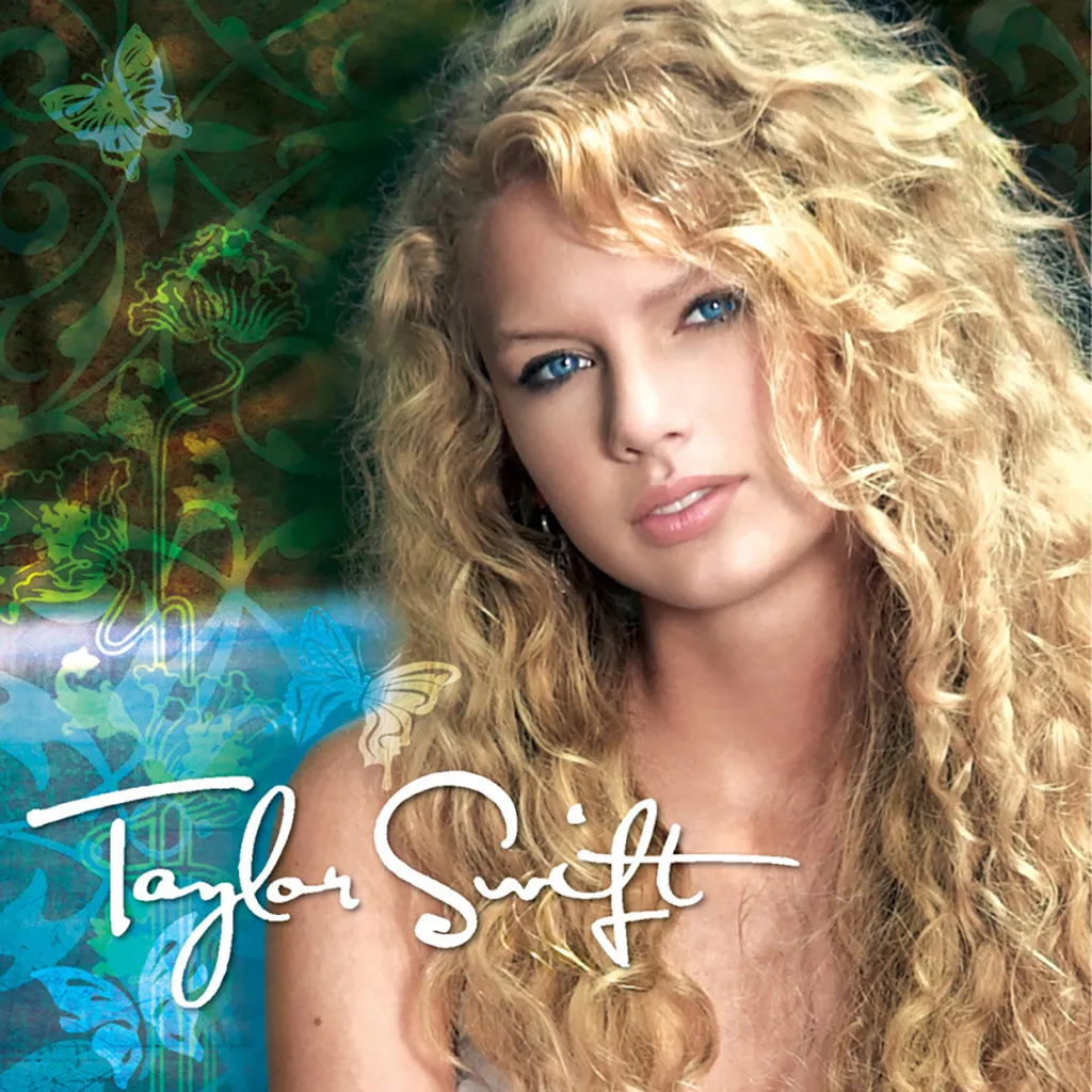 Taylor Swift's debut album cover